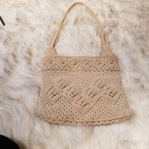Vintage Macrame purse